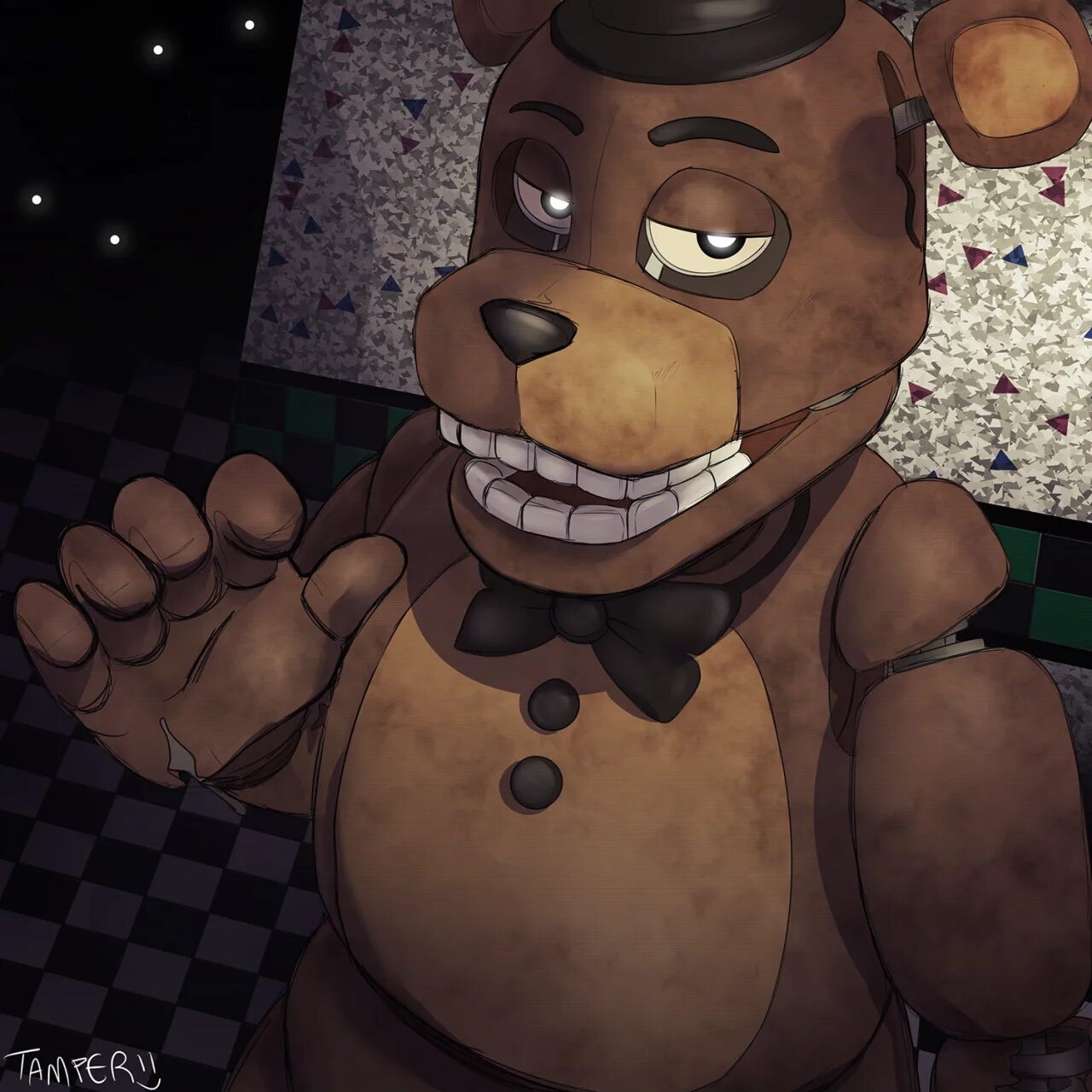 Freddy fazbear nights. Фредди фазбер. FNAF Фредди фазбер. Фредди ФНАФ 1 арт. ФНАФ 1 Фредди фазбер арт.