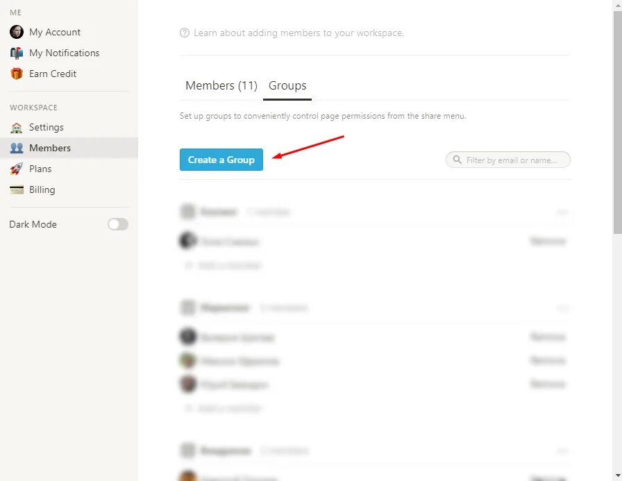 Account notification. Account notification