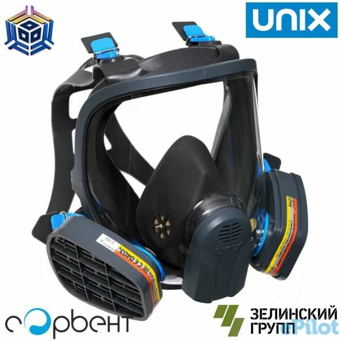 Маски панорамные unix. Противогаз unix 6100. панорамная полнолицевая маска unix 6100. маска unix 6100. маска панорамная unix 6100, р.3.