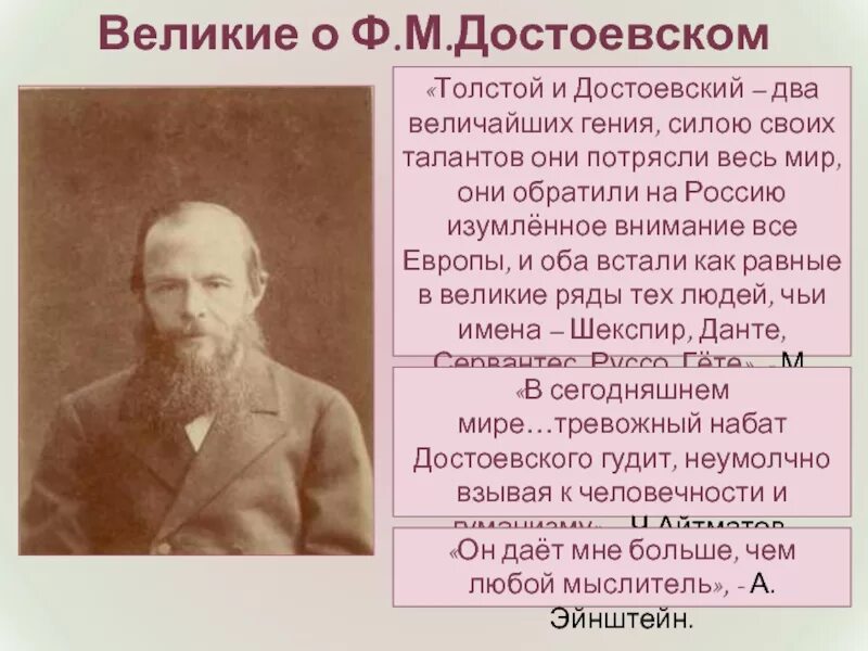 Фёдор Достоевский 1821-1881. Фёдор Михайлович Достоевский (1821–1881 гг.) – в. Жизнь и творчество Достоевского. Писатели силой своего таланта