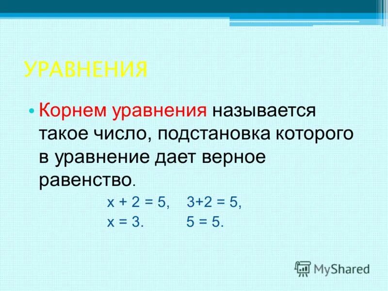 Составьте уравнение корнем которого является 8