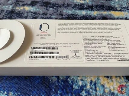 Apple watch где серийный номер