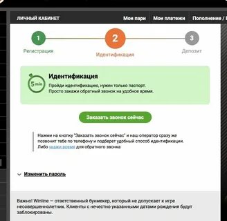 Как пройти индефикацию