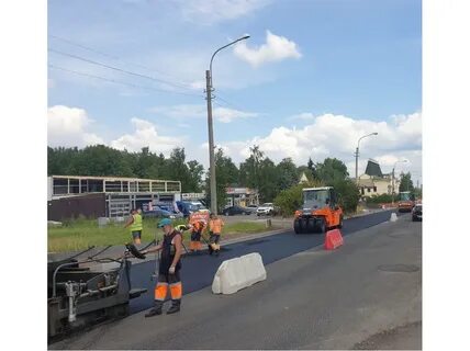 Ремонт петербургского шоссе в пушкине