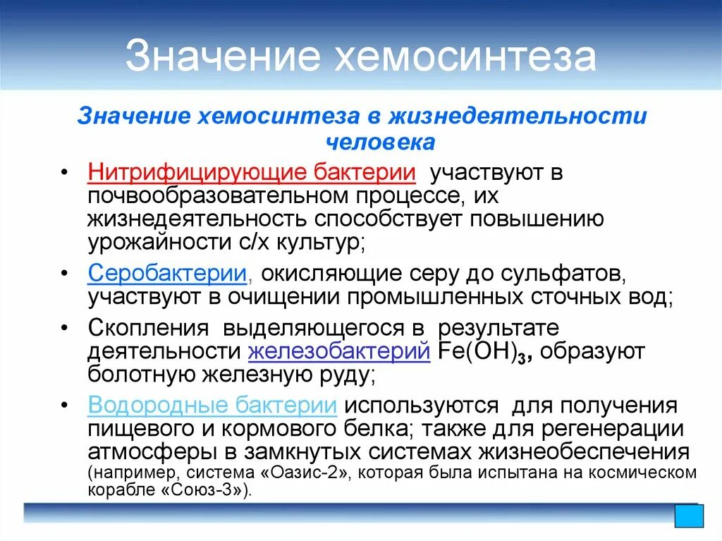 Хемосинтезирующие бактерии характеризуются. Значение хемосинтеза. Роль хемосинтезирующих бактерий. Роль хемосинтеза в жизни человека. Роль хемосинтеза в биосфере.