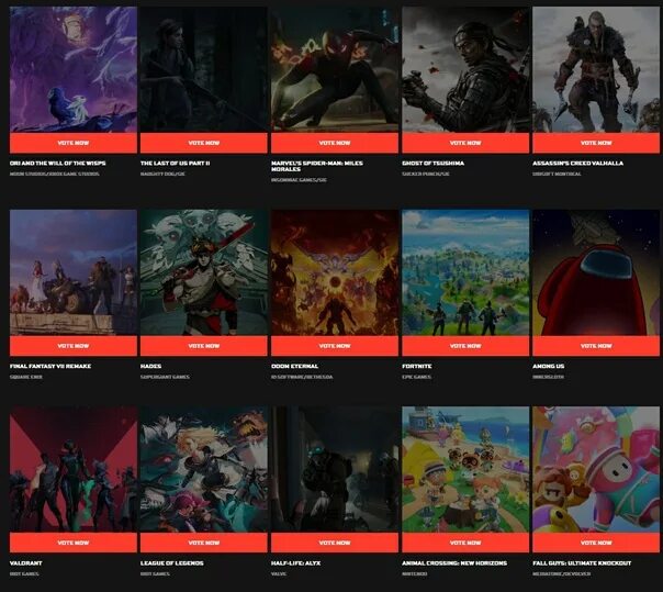 Games vote. Голосование за игры. Голосование за лучшую игру. Рейтинг игр 2020. Игра года голосование.