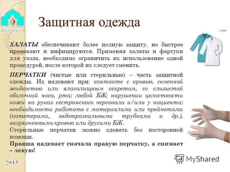Защитную одежду следует надевать. Защитную одежду следует надевать