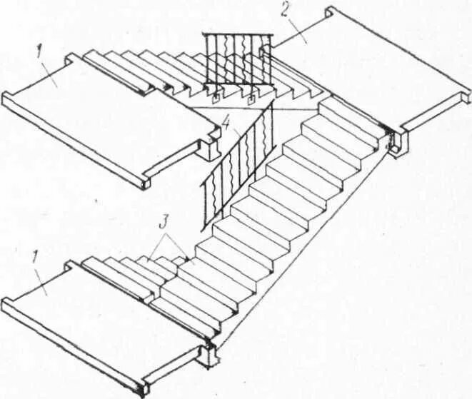Ступеньки марша. Сборная жб лестница чертеж. Монолитная двухмаршевая лестница чертеж. Двухмаршевая лестничная клетка. Лестничная клетка и лестничный марш.