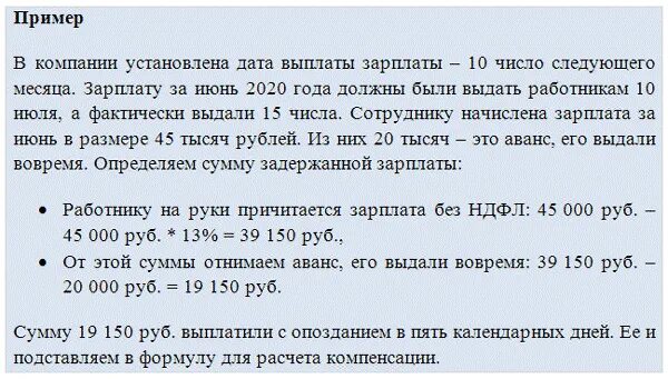 11000 рублей сколько. Индексация за задержку зарплаты. Компенсация задержанной заработной платы. Пример расчета компенсации за задержку зарплаты. Расчёт задержки зарплаты.