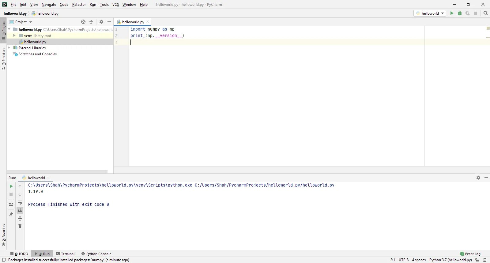 Как проверить установлен ли python. Linspace в питоне это. reshape python. np.array python. install numpy python.