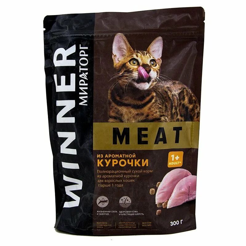 Корм winner meat для кошек. Корм сухой для кошек winner meat для взрослой курица 300г. Сухой корм winner meat для взрослых кошек с ароматной курочкой (0,75 кг). Корм Винер для кошек из ароматной курочки 300гр. Winner meat корм