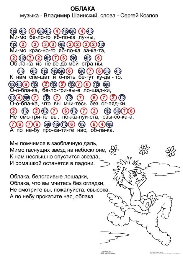 Ноты для синтезатор на синтезаторе начинающих. Ноты облака белогривые лошадки цифрами. Ноты в цифрах для синтезатора для детей в цифрах. Ноты детские для синтезатора детские по цифрам.