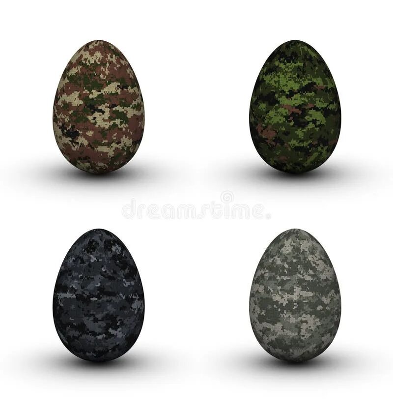 Camo egg