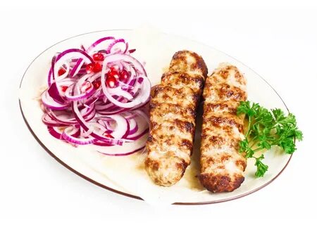 Рецепт куриного люля кебаб на мангале