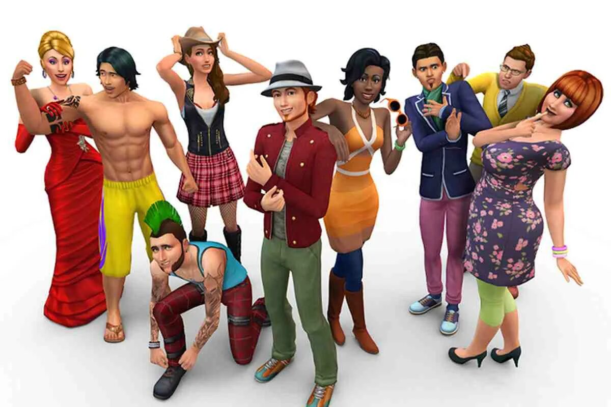 The SIMS 4. Симс 4 люди. Симс 4 герои. The SIMS 4 персонажи.