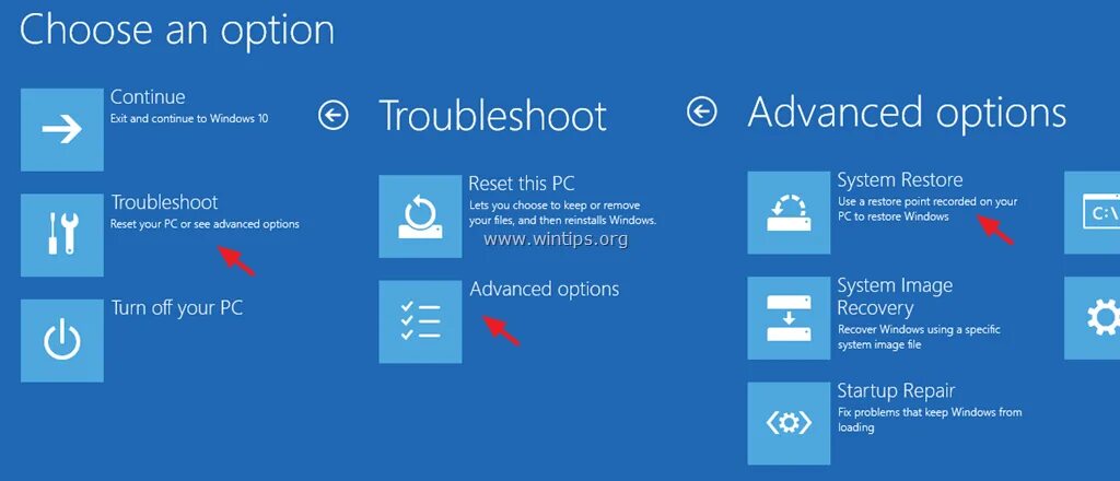 Восстановление системы Windows 10. Win 10 Repair. Choose an option continue troubleshoot. Windows 10 restore System Screen. Troubleshooting перевод