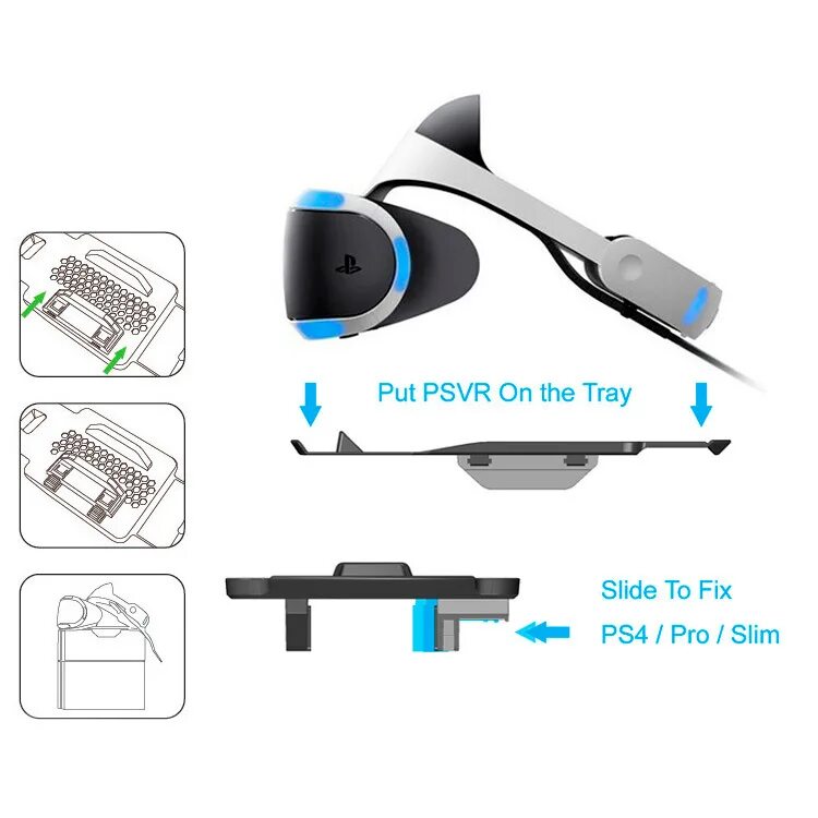 Купить очки ps4. Очки ВР плейстейшен 4. VR очки для ps4. VR очки + палки для плейстейшен 4. PS VR крепление.