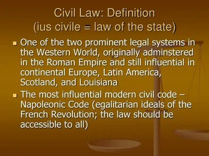 Define law