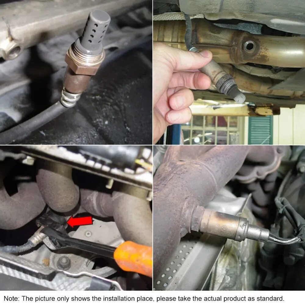 Removal and installation of the control oxygen concentration sensor Daewoo Nexia