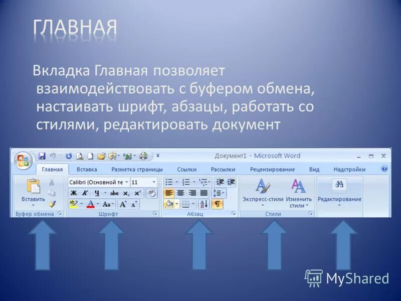 Вкладки экрана. Ворд вкладка Главная. Вкладка Главная в Word. Вкладка Главная. Элементы вкладки Главная.