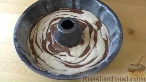 Пирог зебра рецепт классический с молоком