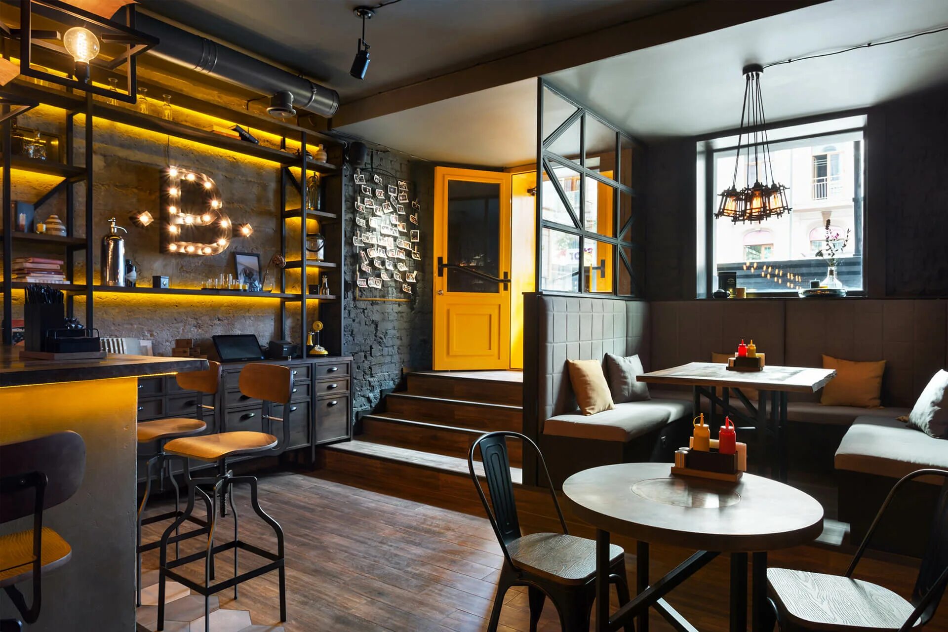 Заведение кафе. Кафе в стиле лофт. бар loft design interior. кофейня в стиле лофт. зафферано лофт.
