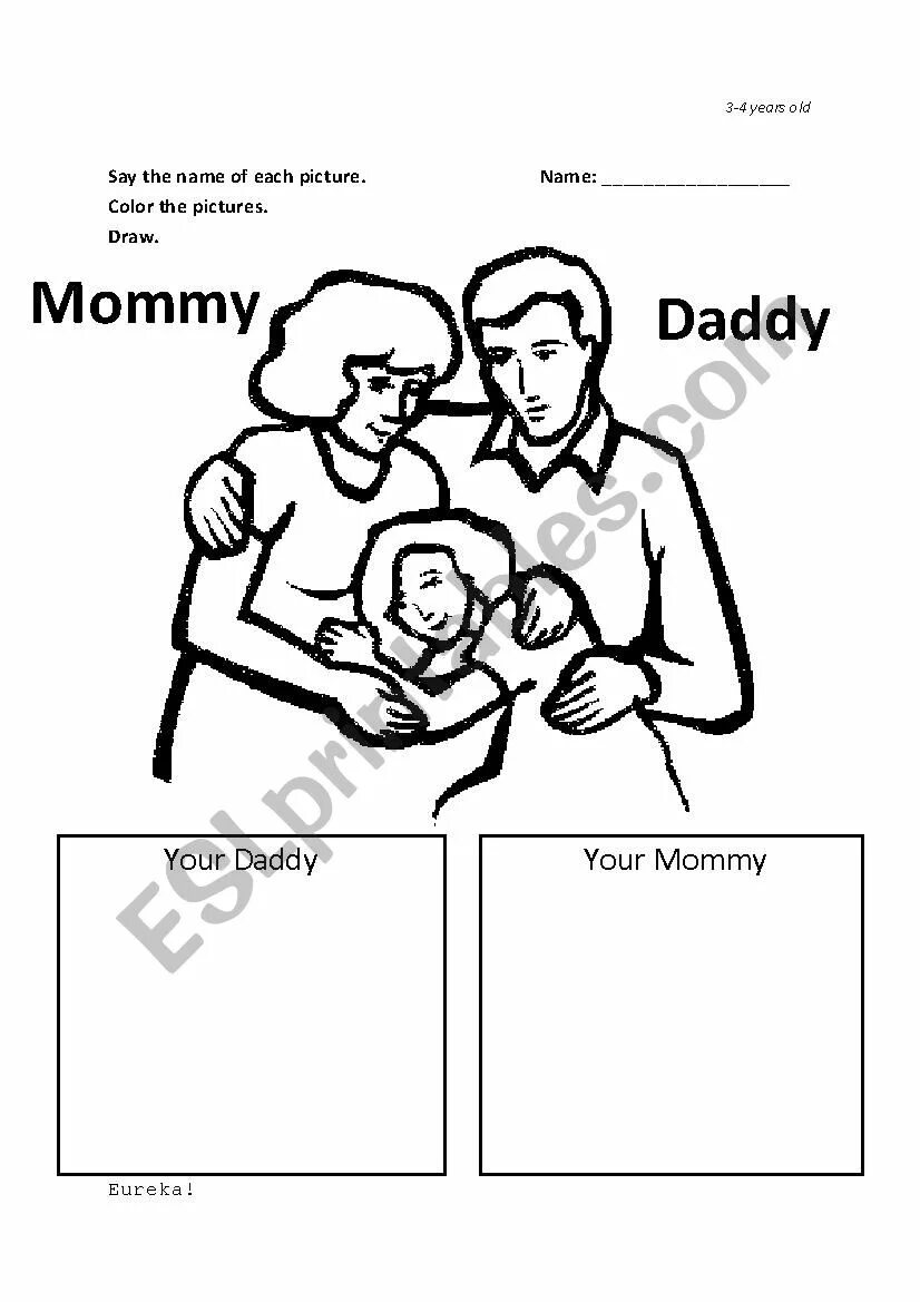 Mummy Daddy раскраска. Mommy Worksheet. My mom Worksheet. Worksheet Daddy. Brother sisters mom dad