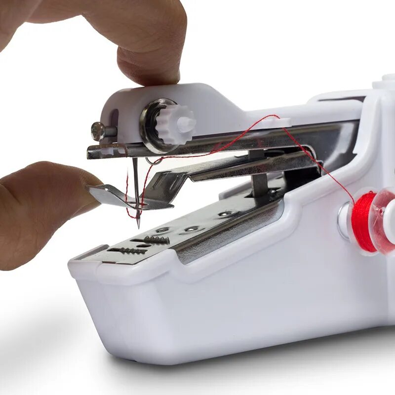 Почему машина не шьет. Мини швейная машинка Handy Stitch. Ручная швейная машинка мини Хэнди Стич. Швейная мини машинка Handy Stich. Швейная машинка Mini Sewing Machine.