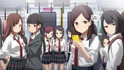 Koakuma JK ni Shiboritorareru Manin Gyaku Chikan Densha - Telegraph 