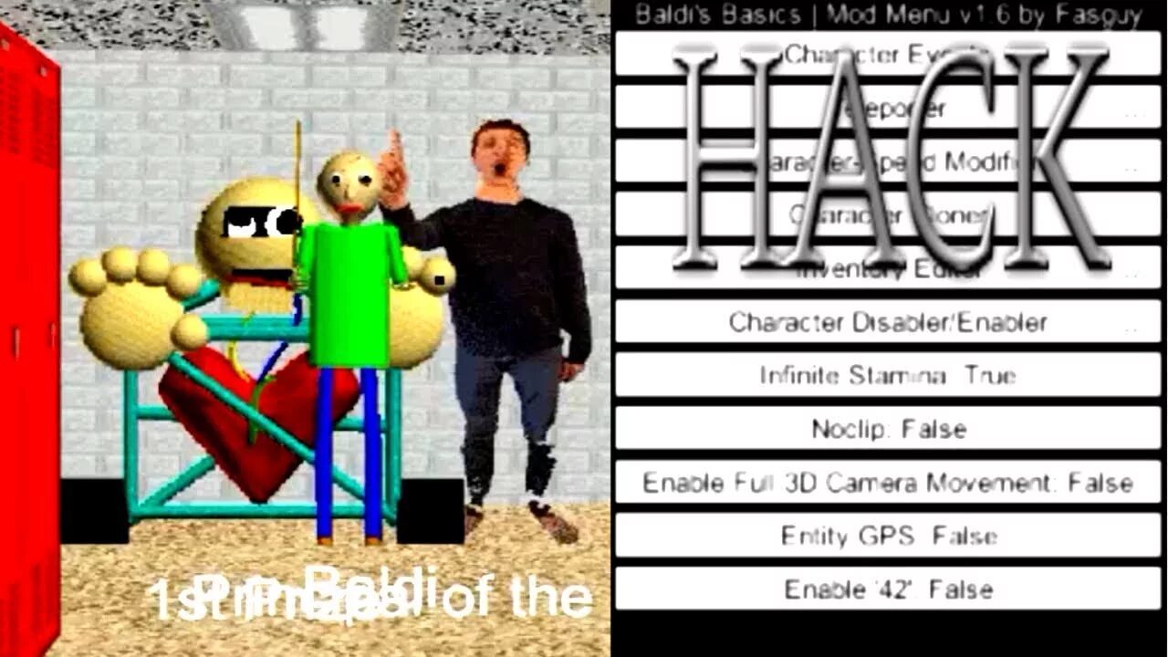 Baldis Basics New 1.2.2. Baldi Basics Hacked. Baldi Mod menu fasguy !. Baldi Basics 1.4.1 New Edition.