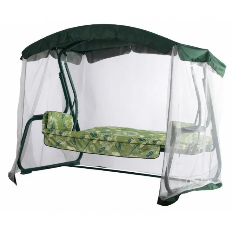 садовые качели с москитной сеткой