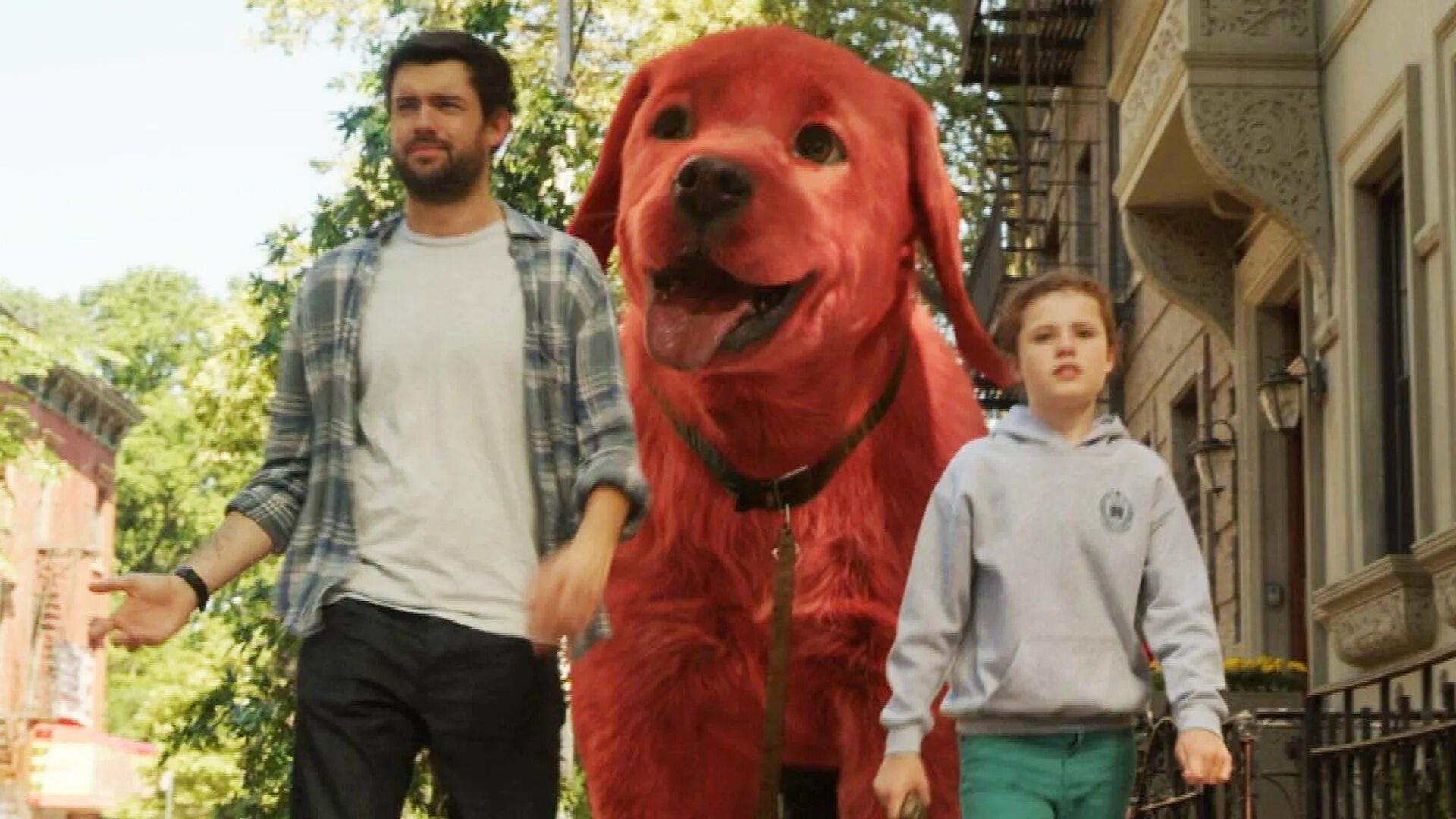Большой клиффорд 2021. Большой красный пёс Клифорд.