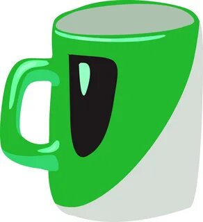 Картинка зеленая кружка