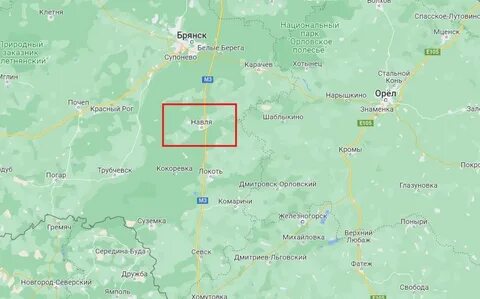 Брянск навля расстояние