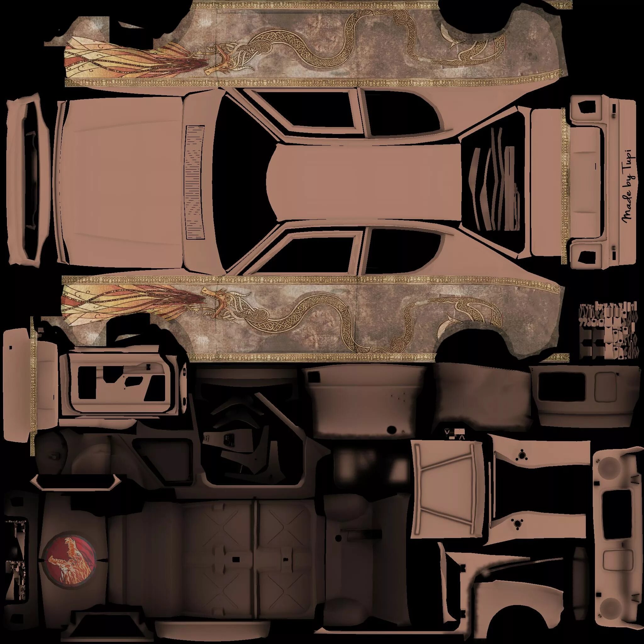 Vehicle textures