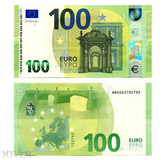 Размеры купюры 100. 100 Евро купюра. Вид банкноты 100 евро. Евро купюры 100 евро. Купюра 100 евро настоящая.