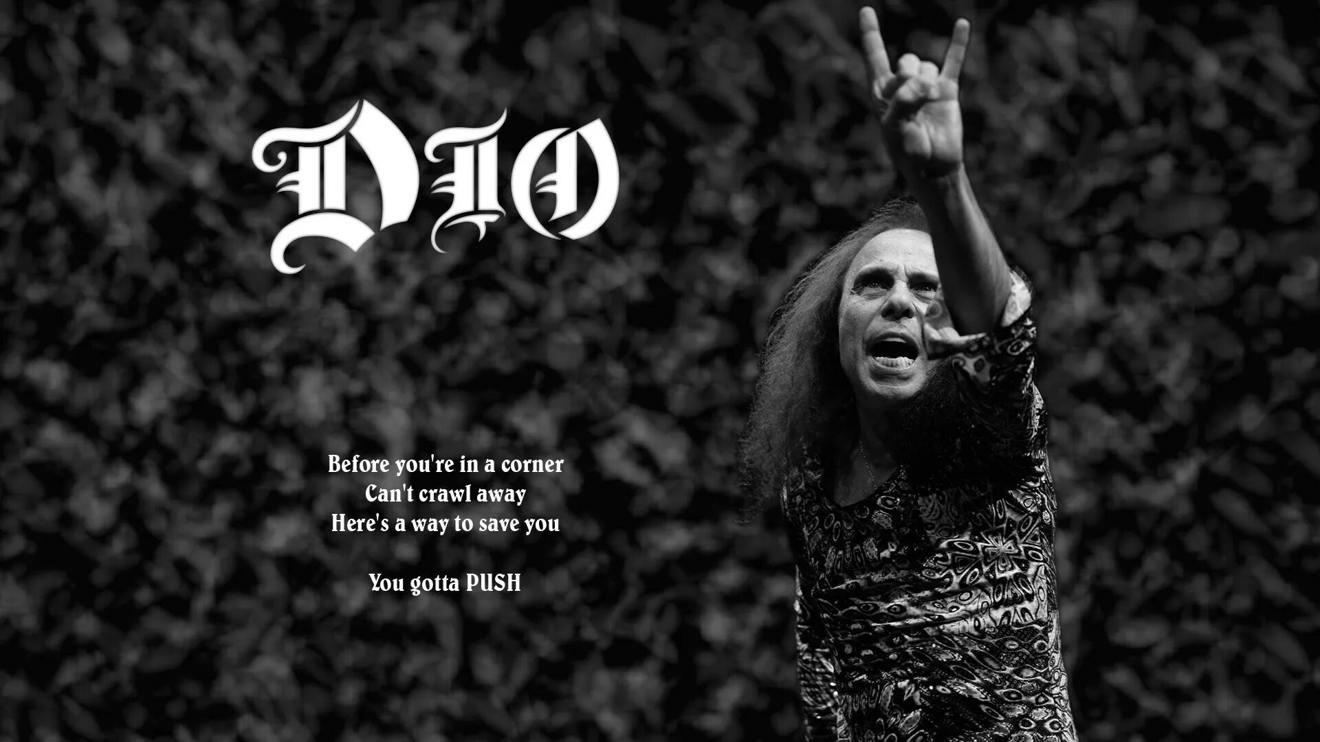 Dio текст. Ronnie James Dio обои.