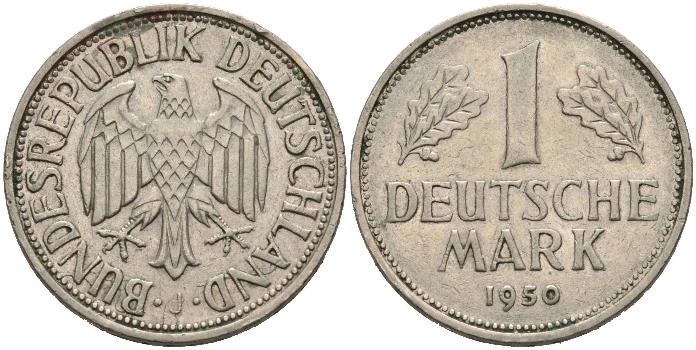 1 Марка ФРГ 1950 F. Монета 2 Deutsche Mark 1990. Дойч марка. Немецкие Дойч марки.