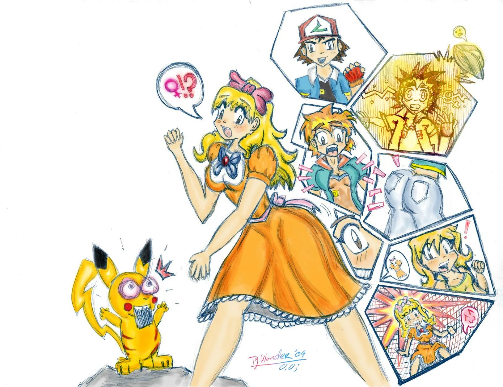 TG покемоны. Pokemon Transformation. TG TF Pikachu. Превращение в покемона комикс. Покемон тг