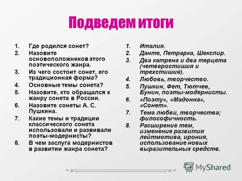 "сонеты". Цикл сонетов. "сонеты". Сонет основные черты. Основные темы сонета.
