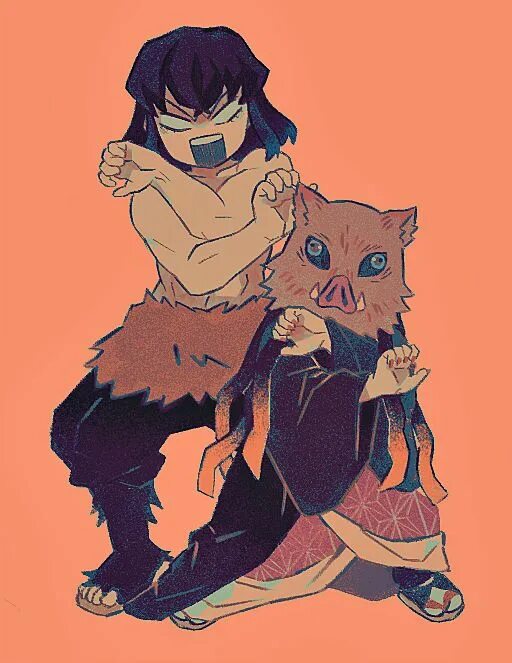Nezuko x inosuke