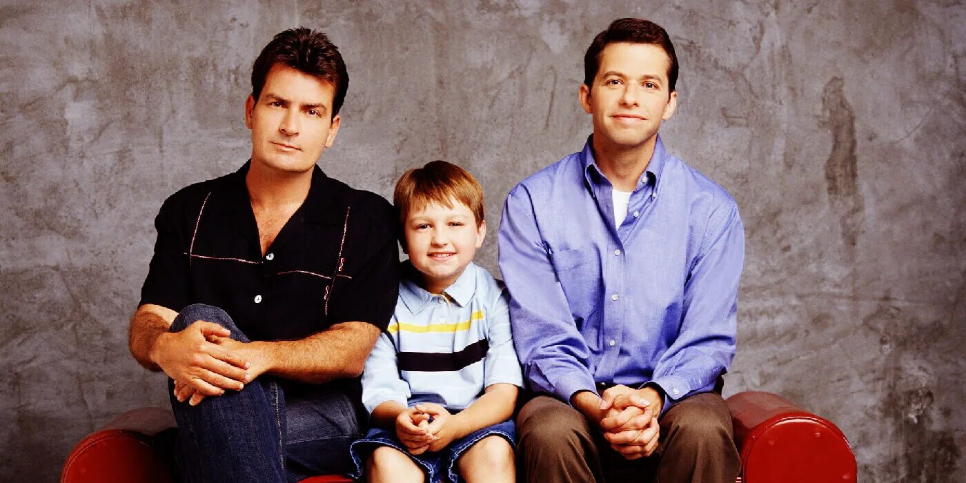 The two and most famous. Two and a half men. 2 and a half men.
