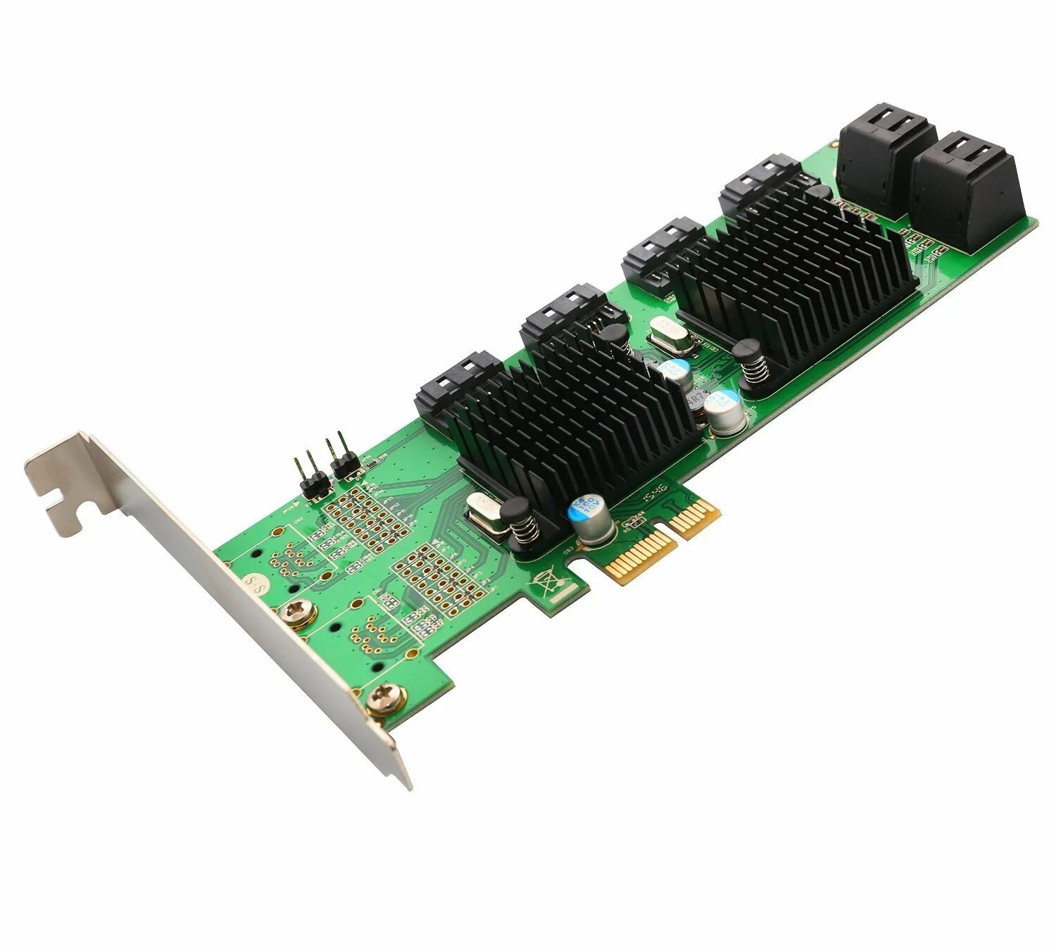 PCIE 8+6. Marvell контроллер SATA Raid. PCI Express 2.0 x1. Marvell 88se9230.