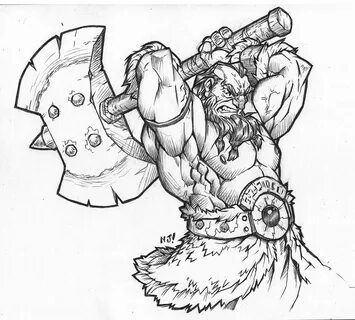 barbarian by Njay Drawings, Sketches, Art.