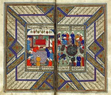 Каковы особенности миниатюр в арабских книгах