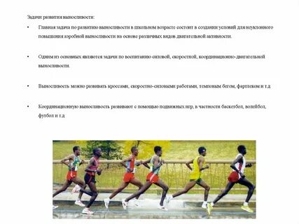 Виды спорта развивающие общую выносливость