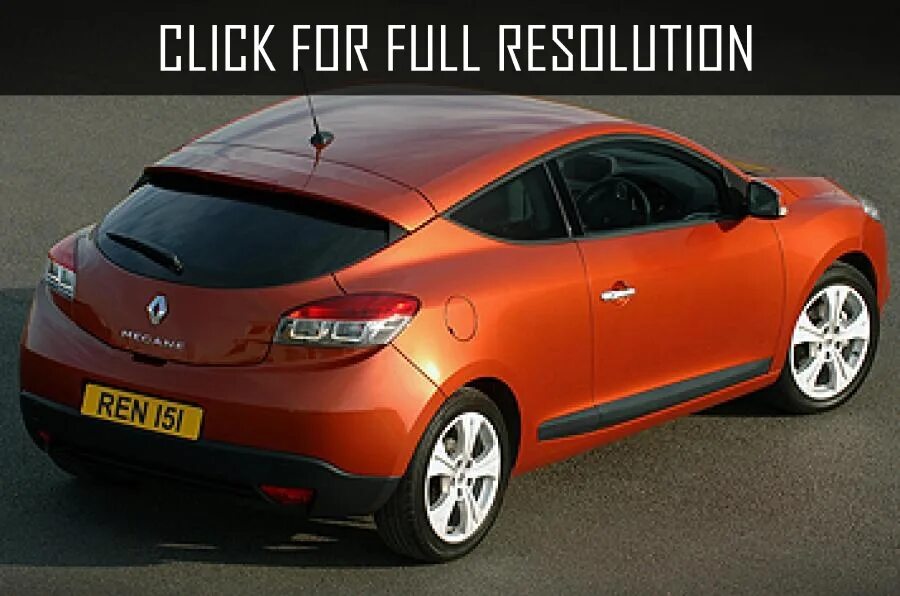Renault Megane 3 поколение, хэтчбек 3-дверный - технические характеристики, моде