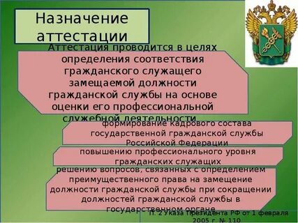 Обязательная аттестация государственного служащего проводится