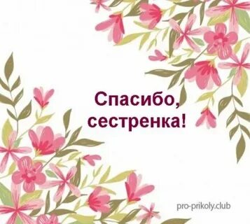 Сестра отблагодарила брата за