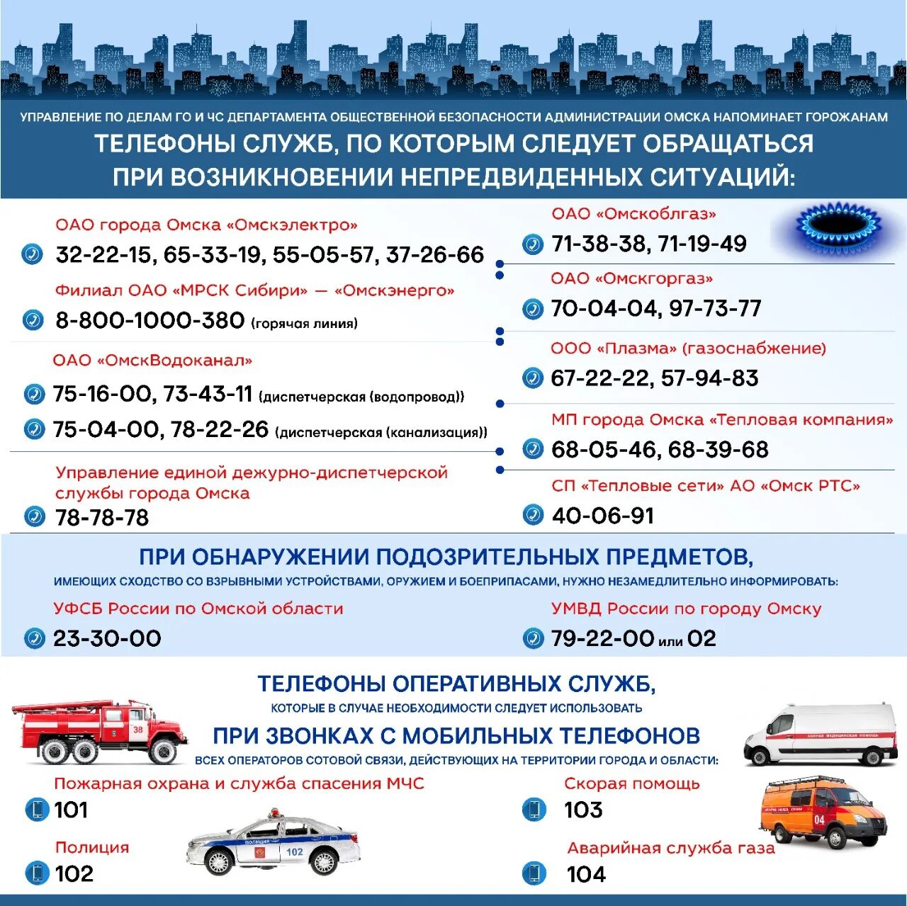 Аварийная барнаул телефон. Номера аварийных служб Омск. Телефоны служб города. Номера телефонов экстренных служб в Омске. Номера телефонов служб города.